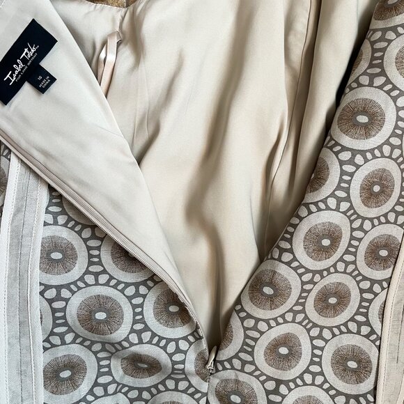 Isabel Toledo X Lane Bryant Linen Blend Sheath Dress Size 16 Minimalist Chic - Picture 9 of 10